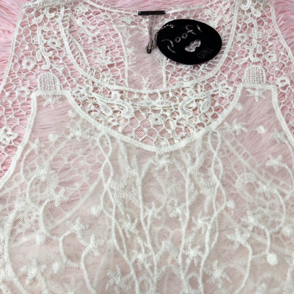 Poof Lace Top Size 7/8